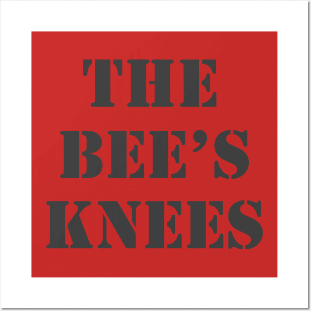 The Bee's Knees Wall Art by Retrofloto